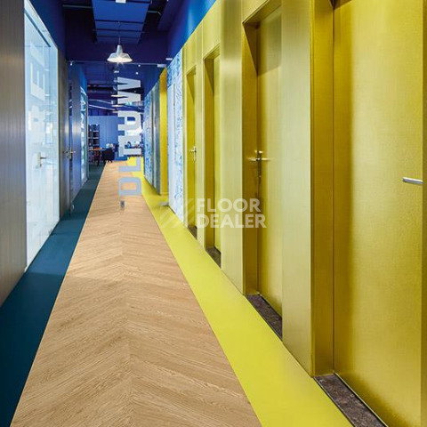 Forbo Allura Material 63484DR7-63484DR5 mustard фото 2 | FLOORDEALER